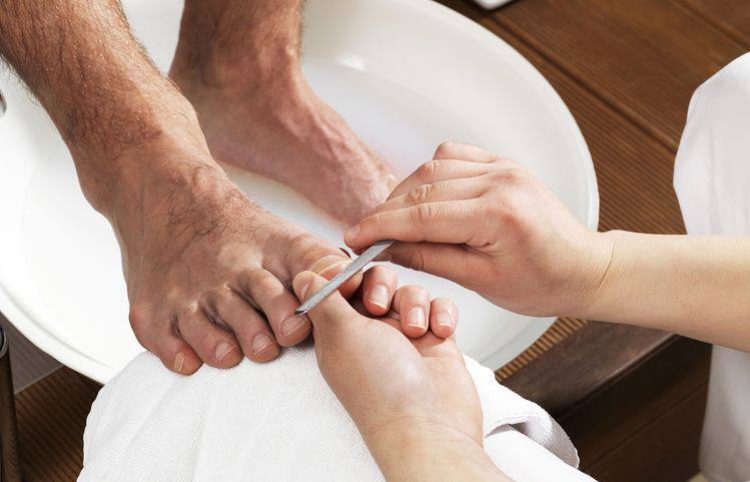 men's pedicure -Toni&Guy Unisex Salon Aundh Pune